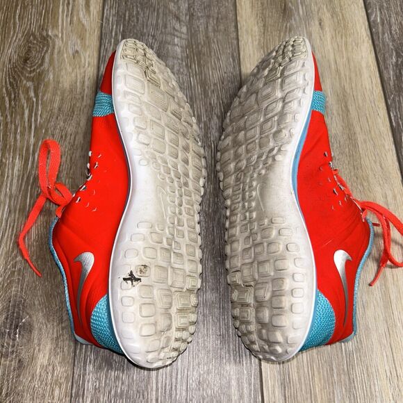 Nike Womens US Size 9.5 FS Lite Run 616684-600 Red Blue Running Sneaker Shoes - Picture 11 of 12